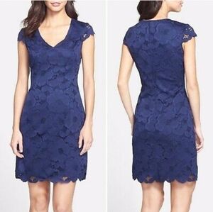 Lilly Pulitzer Navy Lace Dress